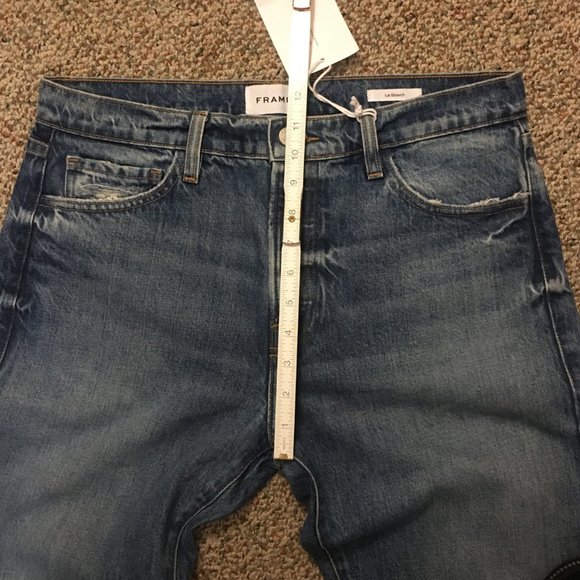 Size 27 but fit like a 30 Frame Denim Womens  Le Slouch Creation Jean - Picture 6 of 8